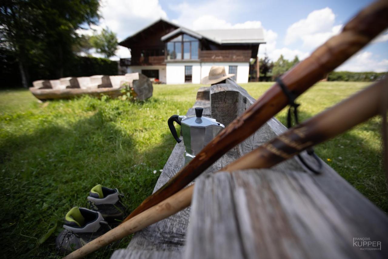 Vila Le Gagnage 31 Pers- Malmedy, Rustique, Vue, Wellness Exteriér fotografie