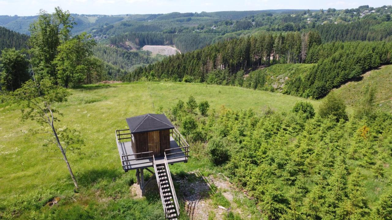 Vila Le Gagnage 31 Pers- Malmedy, Rustique, Vue, Wellness Exteriér fotografie