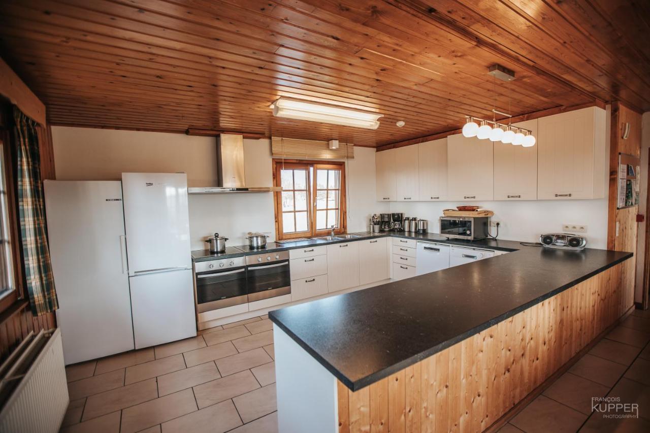 Vila Le Gagnage 31 Pers- Malmedy, Rustique, Vue, Wellness Exteriér fotografie