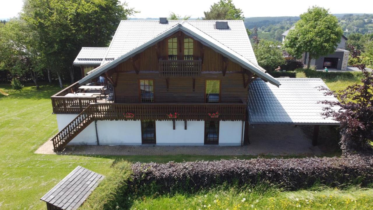 Vila Le Gagnage 31 Pers- Malmedy, Rustique, Vue, Wellness Exteriér fotografie